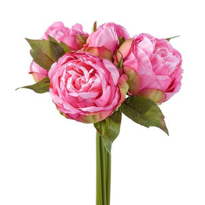 Torre & Tagus Blushing Peony 5 Bloom Bouquet