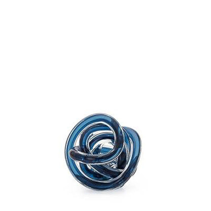Torre & Tagus Orbit Glass Decor Ball - Indigo Blue