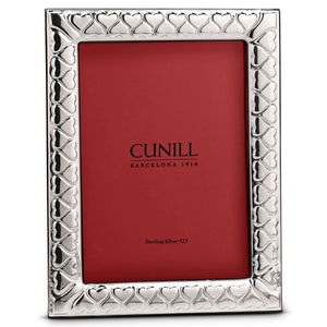 Cunill Sterling Silver Hearts Frame