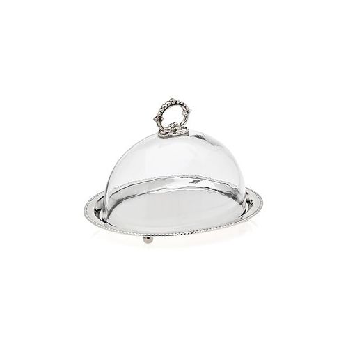 Godinger Oval Cheese Tray Glass Dome Large by Godinger