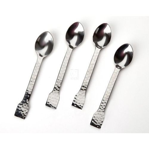 Godinger Set 4 Hammered Spoons by Godinger
