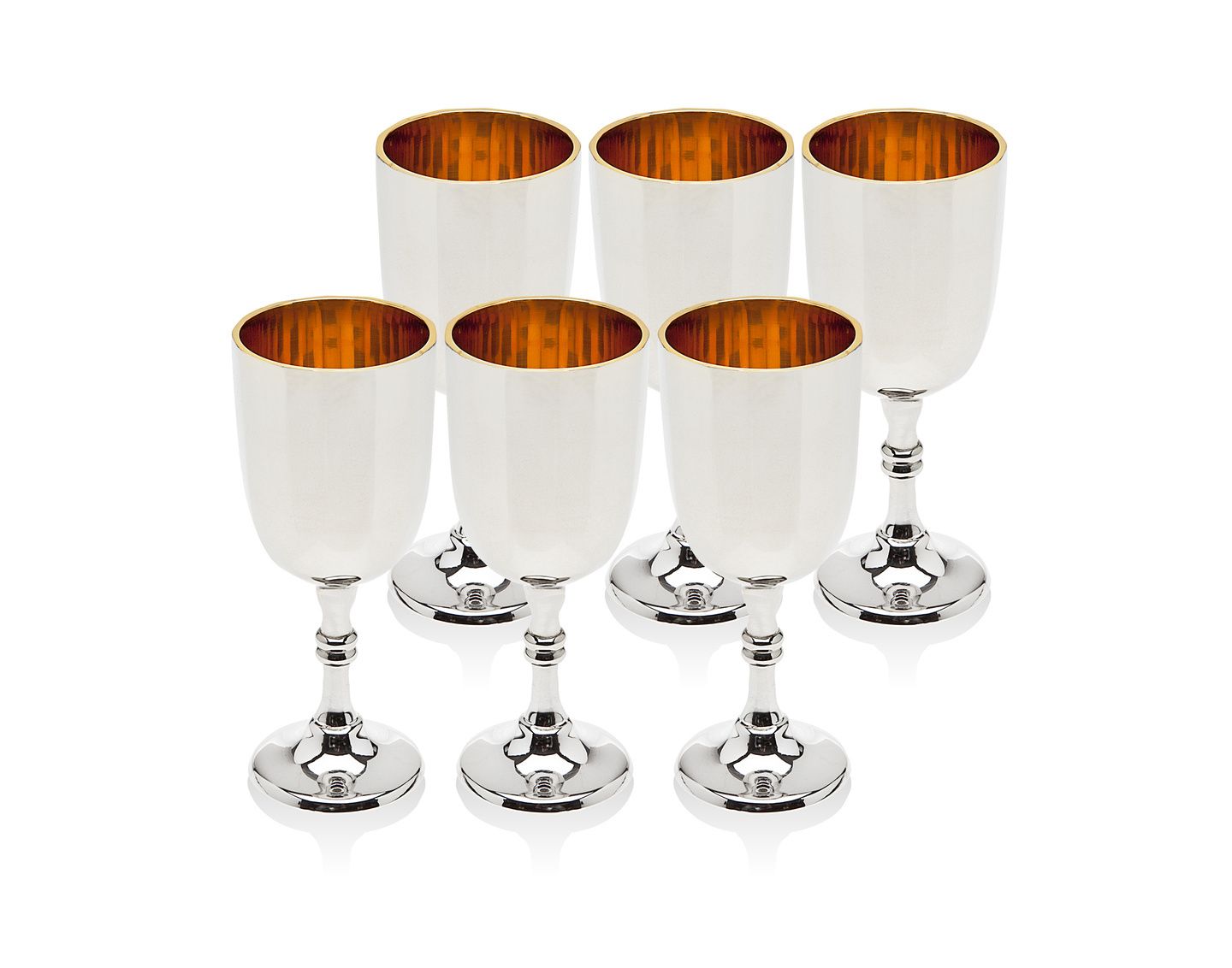 Godinger Linear Set of 6 Shot Glasses by Godinger