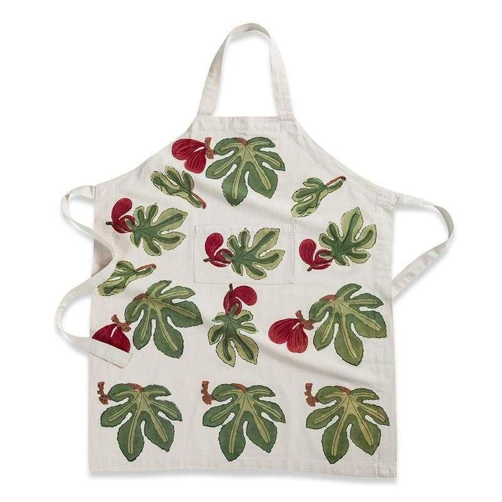Couleur Nature Fig Red/Green Apron 32X36