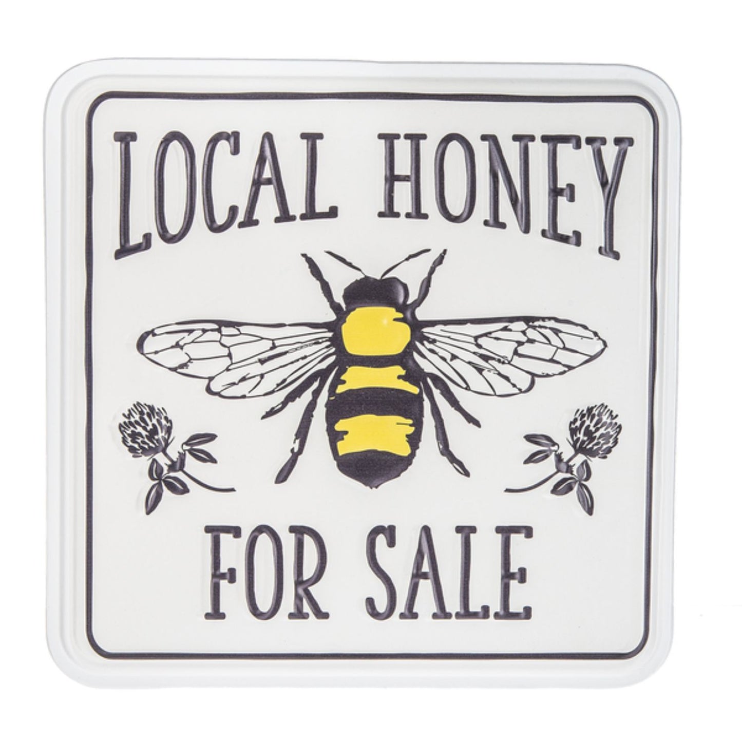 Ganz Embossed "Local Honey For Sale" Wall Decor