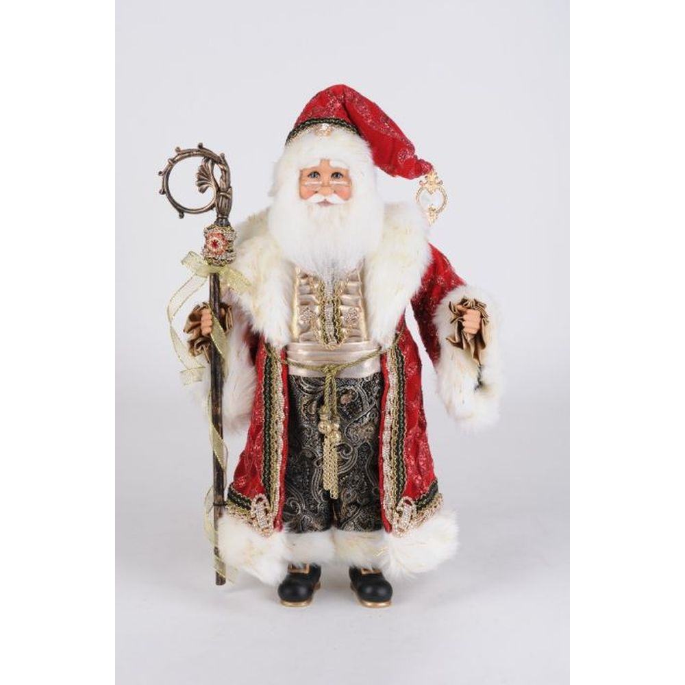 Karen Didion Regal Santa Figurine