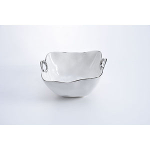 Pampa Bay Handle with Style Bowl, Porcelain, 10 inches