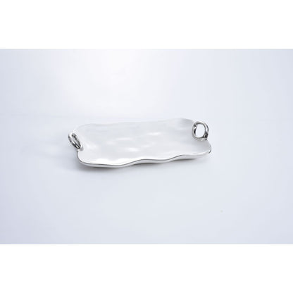 Pampa Bay Handle with Style Platter, Porcelain, 17 inches