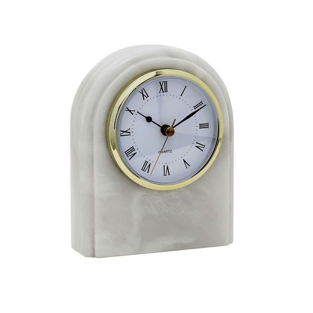 Marble Crafter Polaris Collection Marble Desk Clock