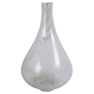 Vickerman 16" Irridescent Rainbow Glass Vase