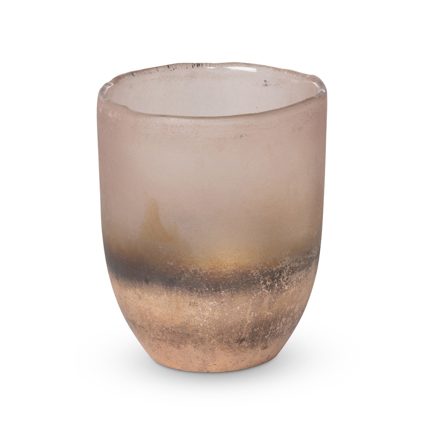 Park Hill Collection La Boheme Aurora Organic Glass Vase, Large