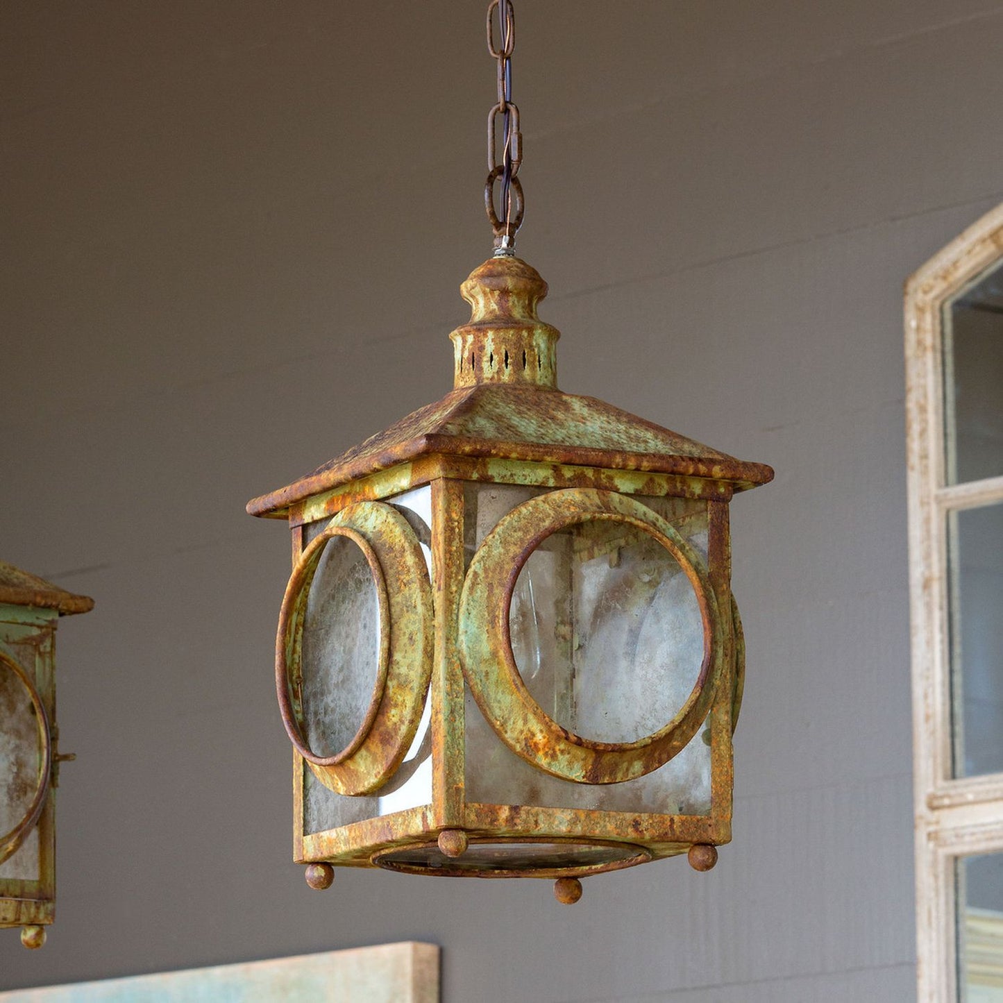 Park Hill Collection Hanging Portico Lantern