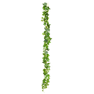 Vickerman 71" Artificial Green Frosted Ivy Vine, Set Of 3