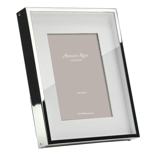 Addison Ross 4x6 Silver Box Picture Frame by Addison Ross