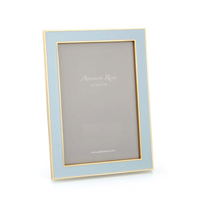 Addison Ross 4x6 Powder Blue & Gold Picture Frame by Addison Ross