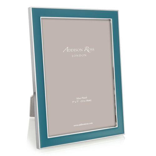 Addison Ross 4x6 15mm Teal Enamel by Addison Ross