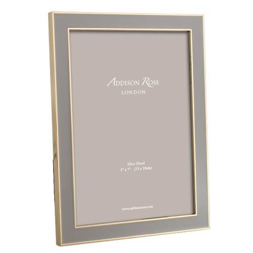 Addison Ross 8x10 15mm Gold Plate Taupe by Addison Ross