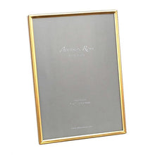 Load image into Gallery viewer, Addison Ross 8x10 Thin Fine Gloss Gold Plated Picture Frame by Addison Ross