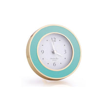 Load image into Gallery viewer, Addison Ross Pastel Blue &amp; Gold Alarm Clock by Addison Ross