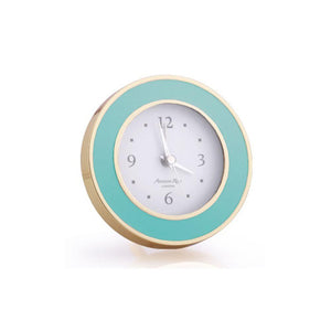 Addison Ross Pastel Blue & Gold Alarm Clock by Addison Ross