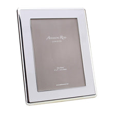 Load image into Gallery viewer, Addison Ross 5x5 The Curve Silver &amp; White Picture Frame by Addison Ross