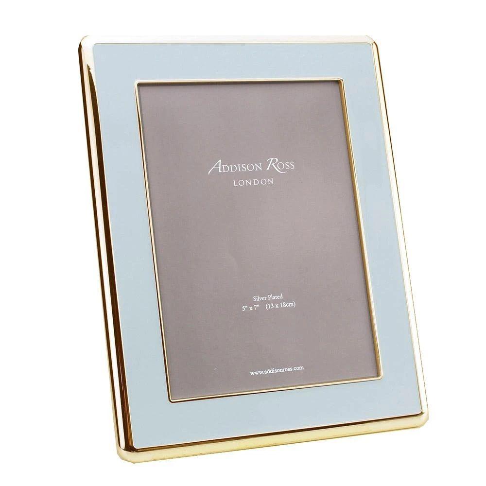 Addison Ross 8x10 The Curve Gold & Powder Blue Picture Frame by Addison Ross