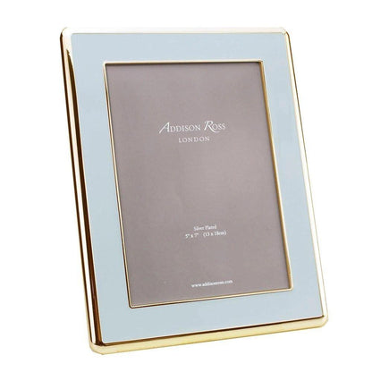 Addison Ross 8x10 The Curve Gold & Powder Blue Picture Frame by Addison Ross