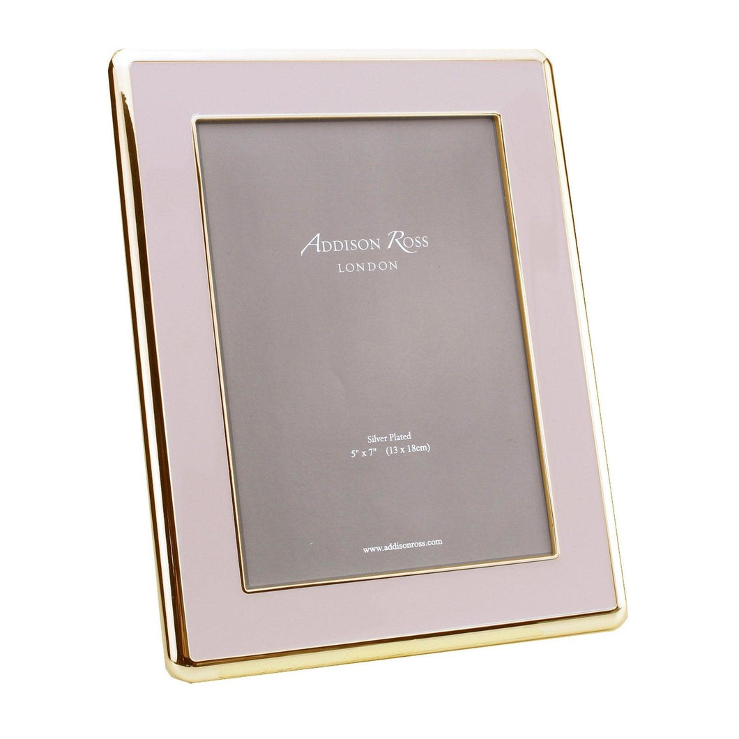 Addison Ross 5x5 The Curve Gold & Pale Pink Picture Frame by Addison Ross