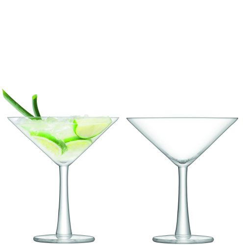 LSA International Gin Cocktail Glass Clear Set Of 2