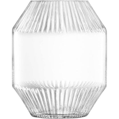 LSA International Rotunda Wide Vase Clear