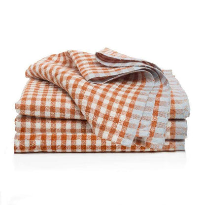 Caravan Home Gingham Towels 20X30 - Set Of 2