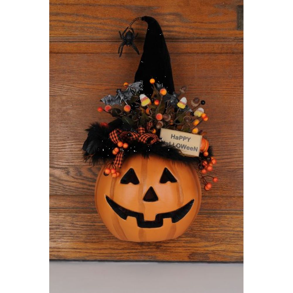 Karen Didion Lighted "" Happy Halloween"" Door Decor