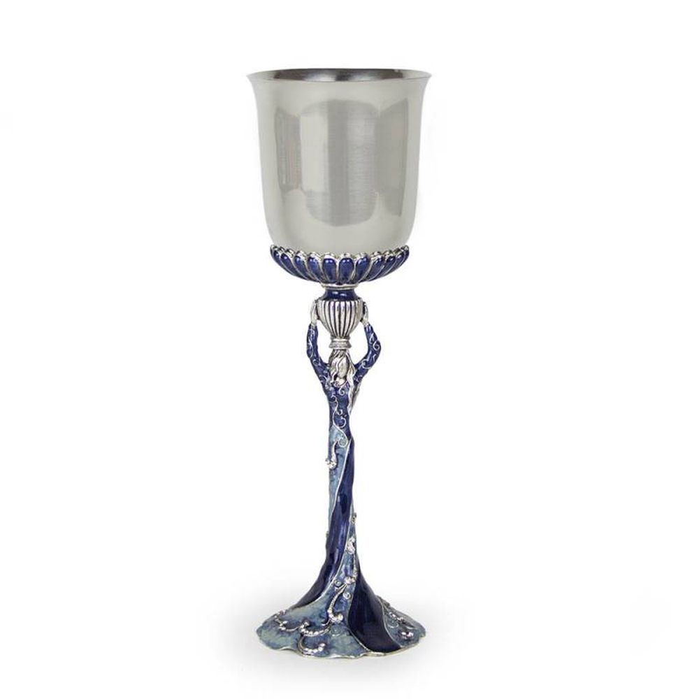 Quest Collection Miriam Kiddush Cup Blue