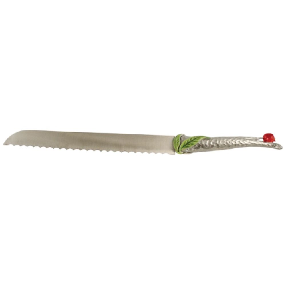 Quest Collection Pomegranate Challah Bread Knife