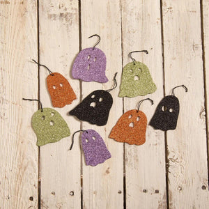 Bethany Lowe Ghostie Boo's Ornaments, Set Of 8 by Bethany Lowe