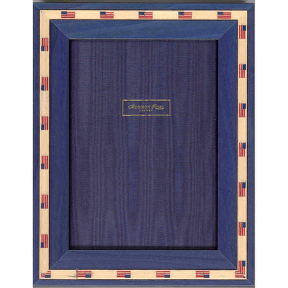 Addison Ross Stars and Stripes Marquetry Frame by Addison Ross