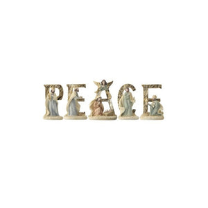 Regency International "Peace" Nativity Figurine, 6-9 inches, Set of 5