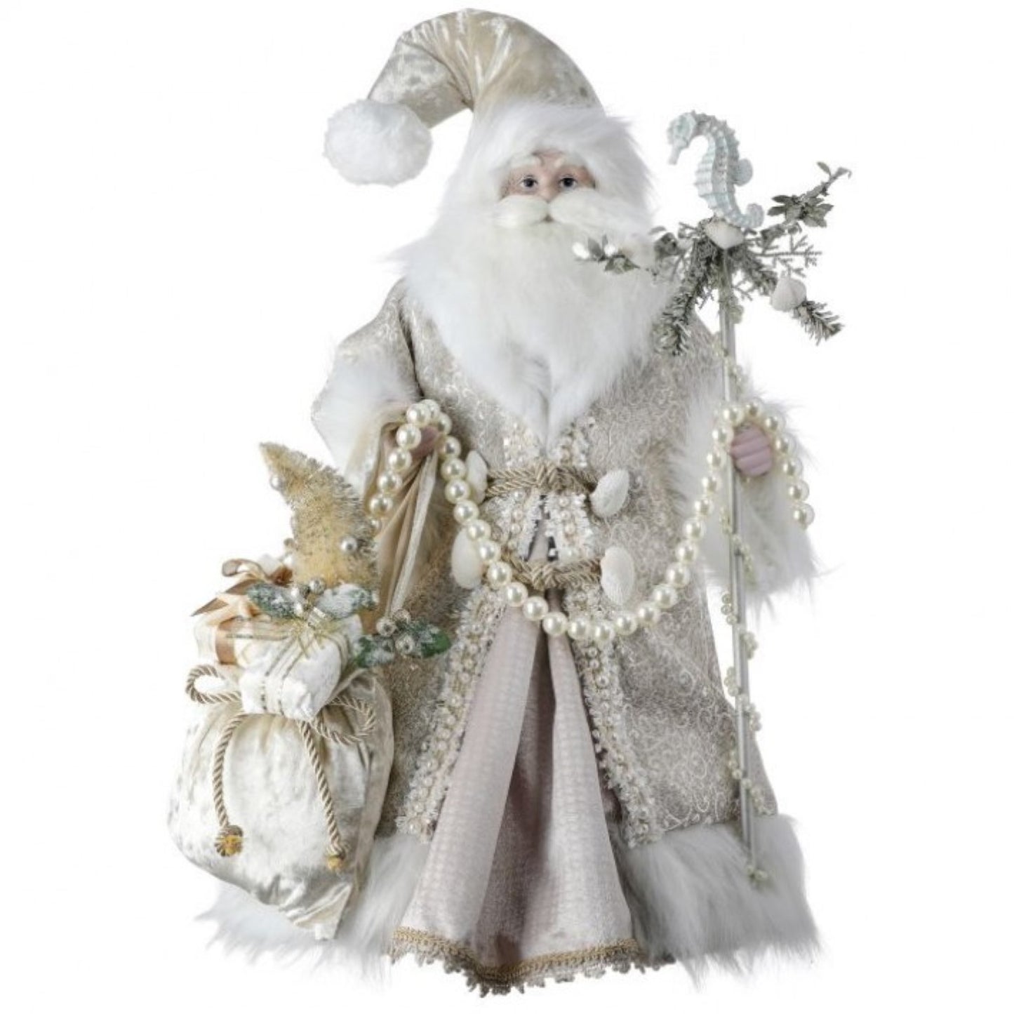 Regency International 18'' Seashore Santa with Treasure Bag
