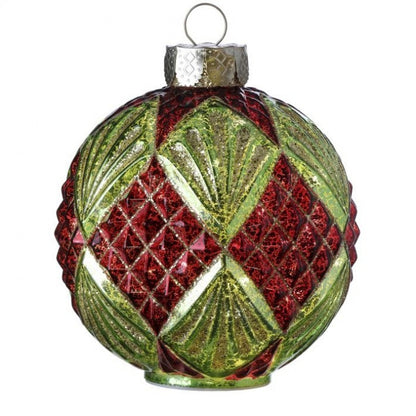 Regency International Led Bty/Tmr Glass Ornament Ball