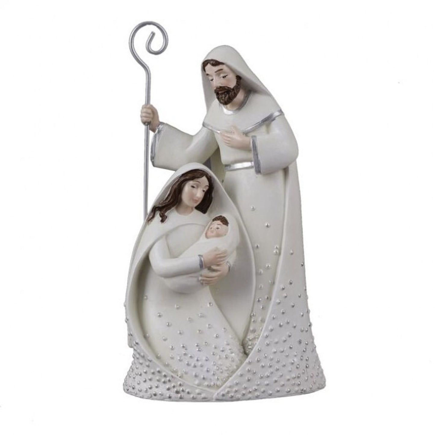 Regency International 9" Resin Holy Family with Staff