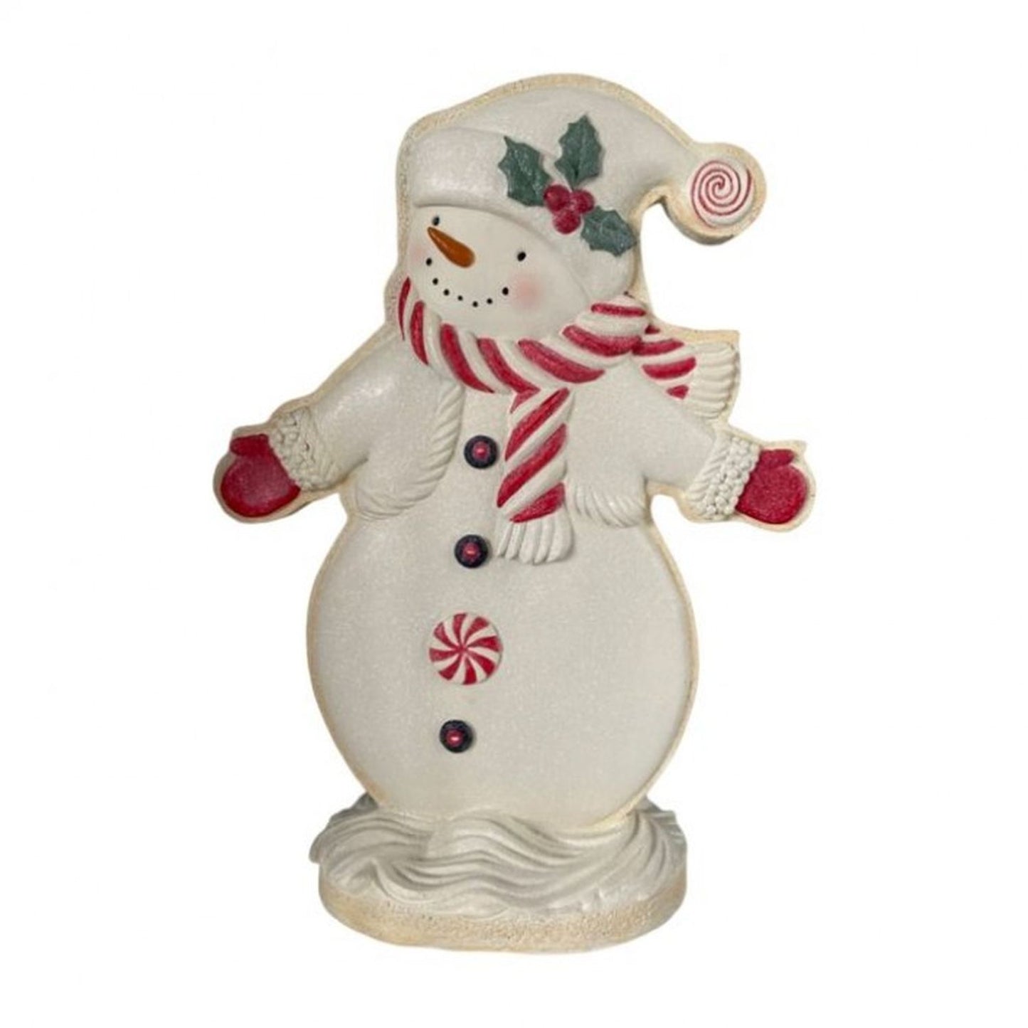 Regency International 15" Resin Gingerbread Snowman