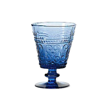 Zafferano America Provenzale Set Of 6 Water Goblets, 5.1"H
