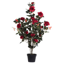 Load image into Gallery viewer, Vickerman 45&quot; Artificial Rose Plant In Pot