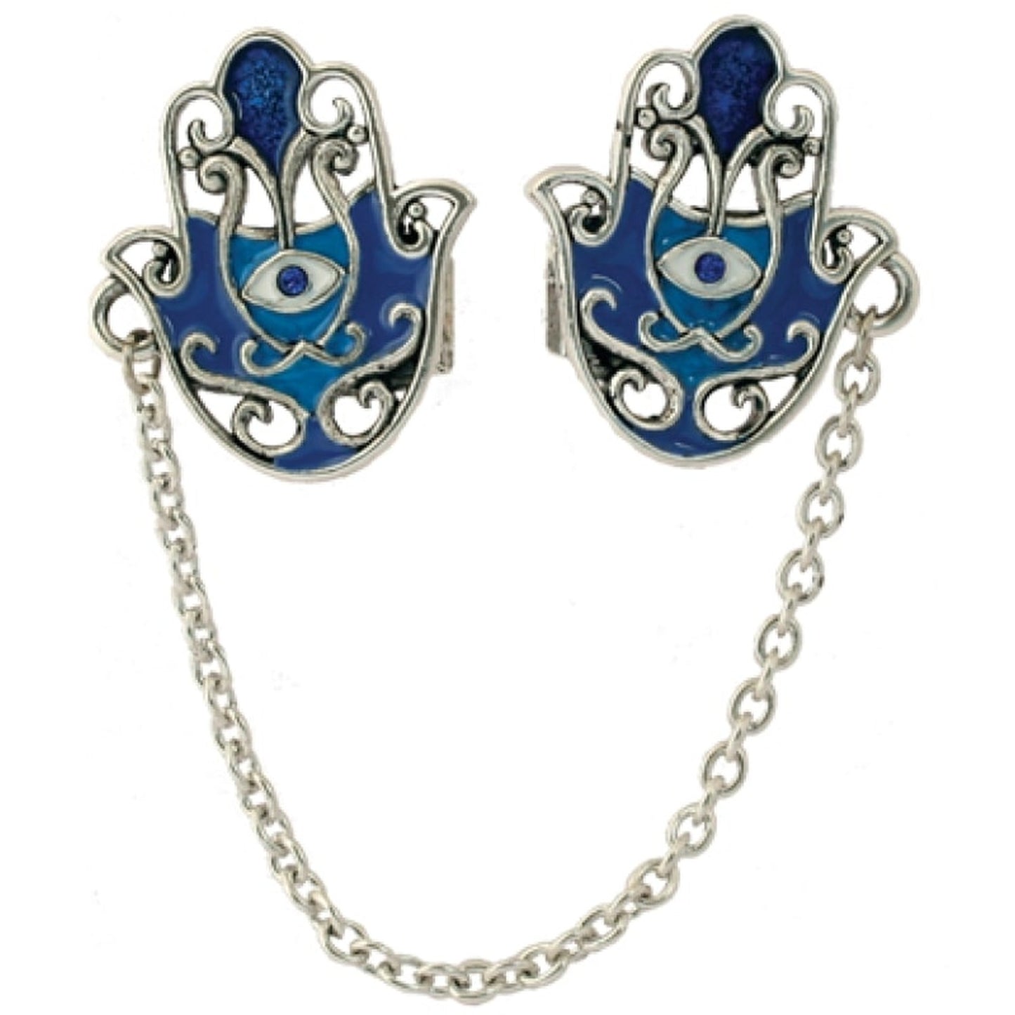 Quest Collection Hamsa Tallit Clips