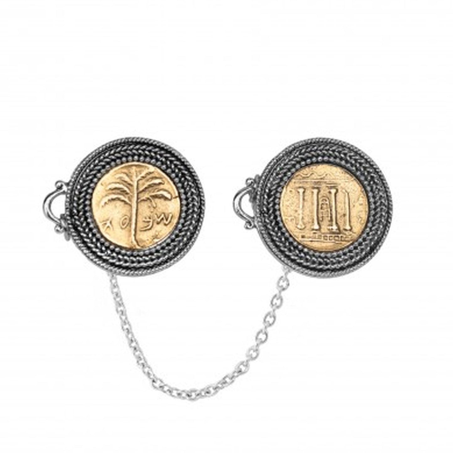 Quest Collection Ancient Coins Tallit Clips