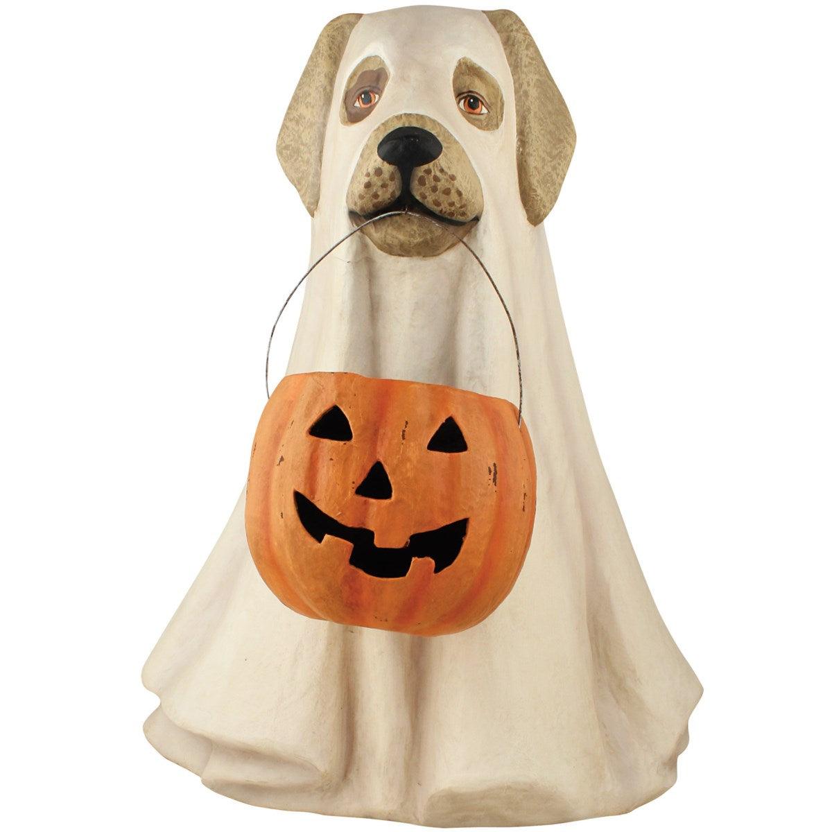 Bethany Lowe Large Ghost Dog Figurine by Bethany Lowe