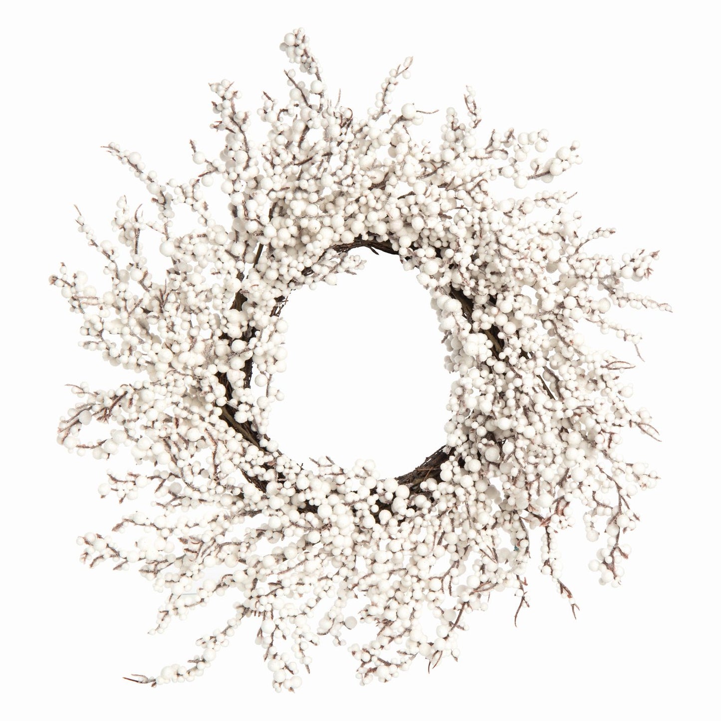Transpac White Currant Wreath