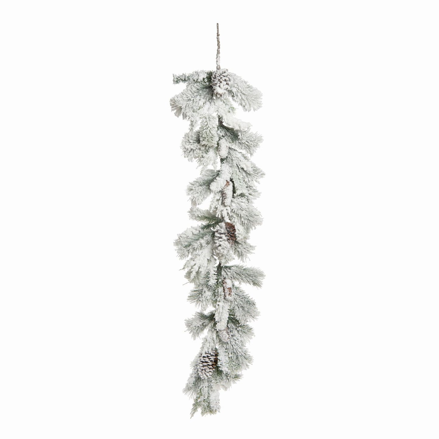 Transpac Frosted Pine Garland