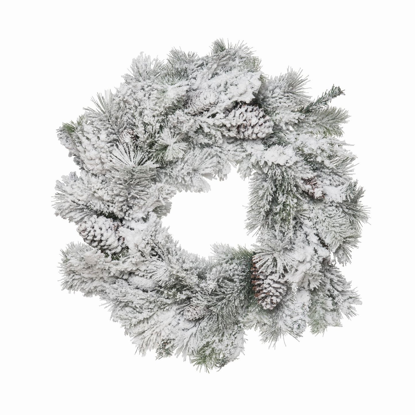 Transpac Frosted Pine Wreath