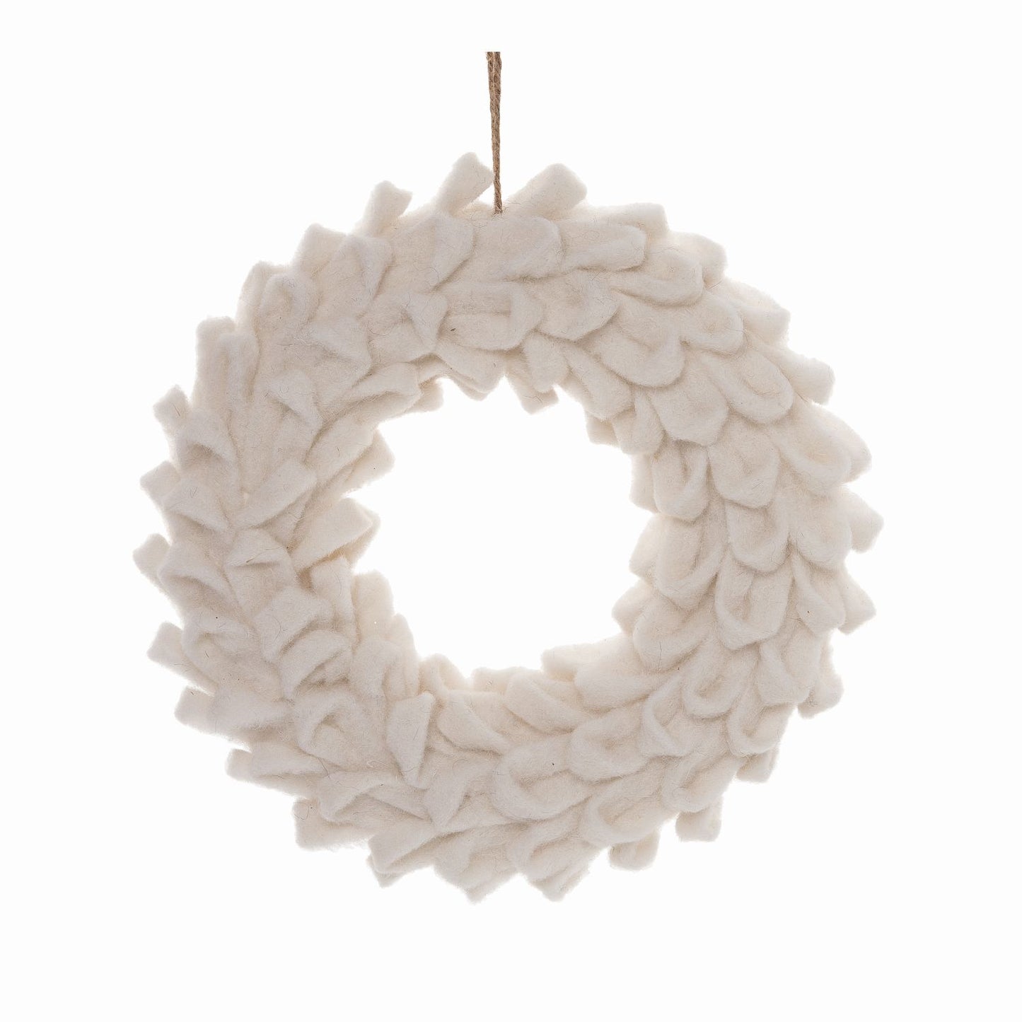 Transpac Soft Touch Winter Wreath