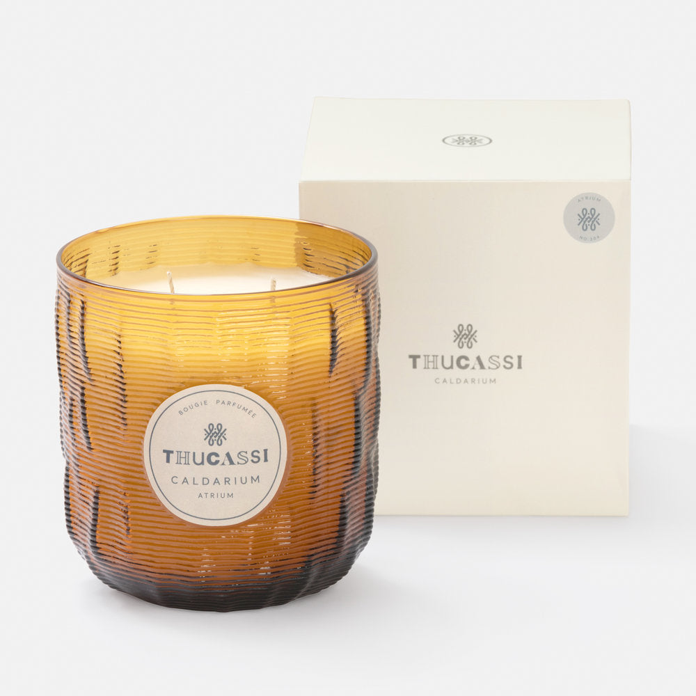Thucassi Caldarium Candle, Mossy Spring Scent